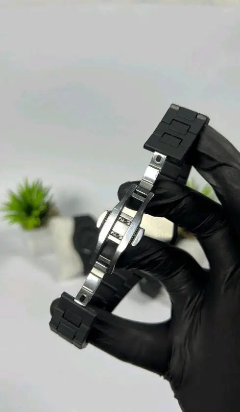 Black Arabic Aura Luxury Ultra thin Watch