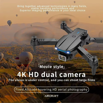 Foldable E99 K3 Pro HD 4K Drone With Dual Camera WIFI Aerial Photography