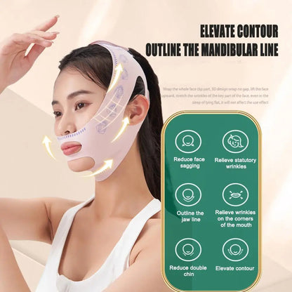 Face Slimming Band For Women V-Line Face Shaper Chin Cheek Slimming Bandage